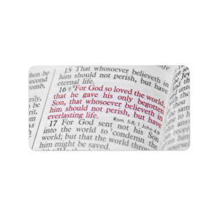 John 3:16 etiket