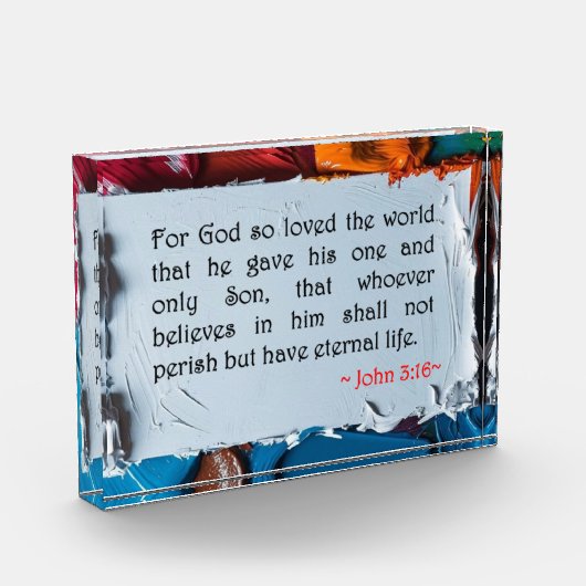 John 3:16 fotoblokken (Links)