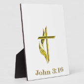 John 3:16 fotoplaat (Zijkant)