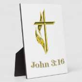 John 3:16 fotoplaat (Zijkant)