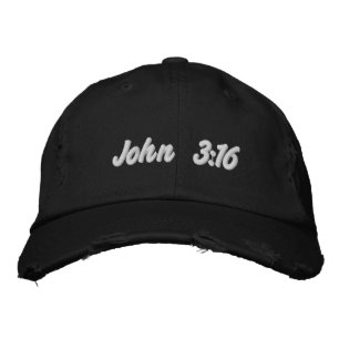 John 3:16 Geborduurde Pet