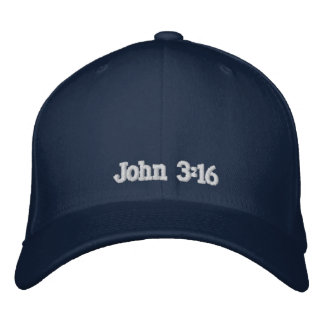 John 3:16 geborduurde pet