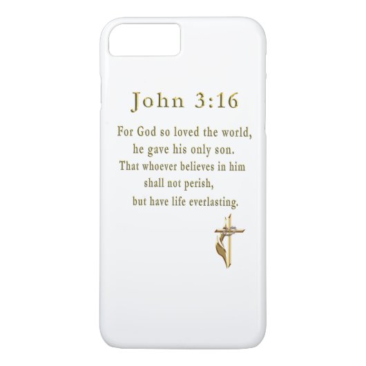 John 3:16 giften Case-Mate iPhone case (Achterkant)