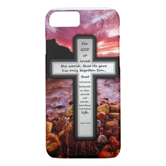 John 3:16 Gifts Case-Mate iPhone Case (Achterkant)
