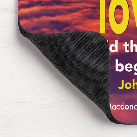 John 3:16 GOD HEEFT DE WERELD ZO GEMIDDELD Muismat (Hoek)