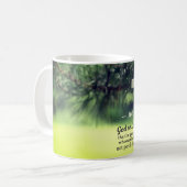 John 3:16 God hield zo van de wereld die hij zijn Koffiemok (Voorkant links)