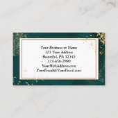 John.3:16 God was zo dol op de wereld, Kerstmis Visitekaartje (Achterkant)