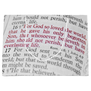 John 3:16 groot cadeauzakje