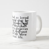 John 3:16 grote koffiekop (Voorkant rechts)