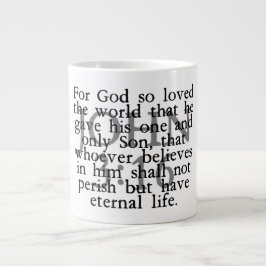 John 3:16 grote koffiekop