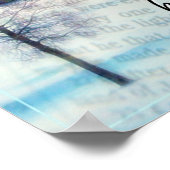 John 3:16 Grote Poster (Hoek)