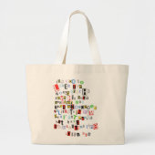 John 3:16 grote tote bag (Voorkant)