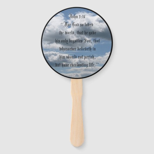 JOHN 3:16 HANDWAAIER (Achterkant)