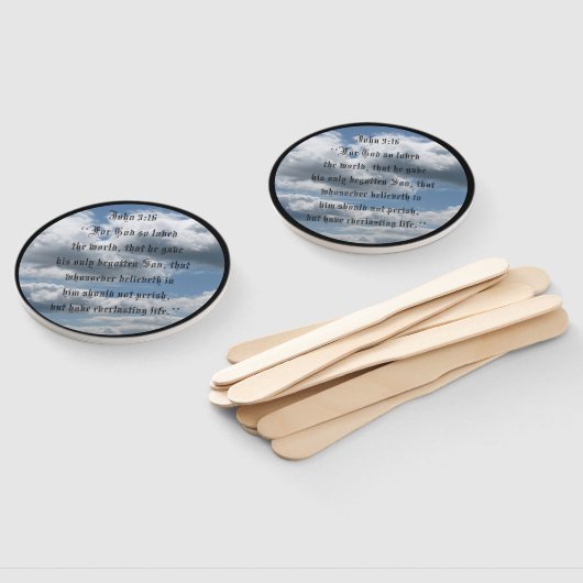 JOHN 3:16 HANDWAAIER (Niet-gemonteerd)