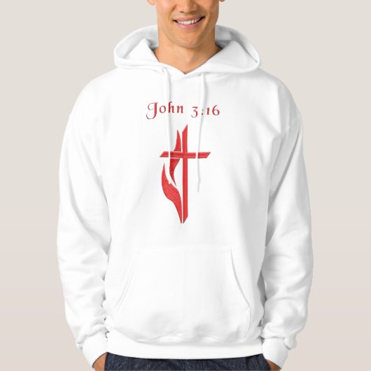 John 3:16 hoodie (Voorkant)