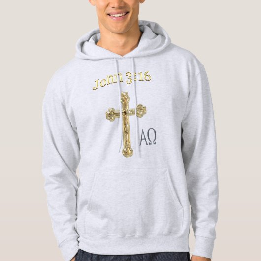John 3:16 hoodie (Voorkant)
