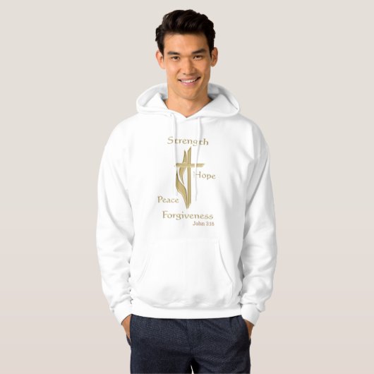 John 3:16 hoodie (Voorkant volledig)