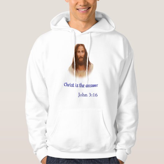John 3:16 hoodie (Voorkant)