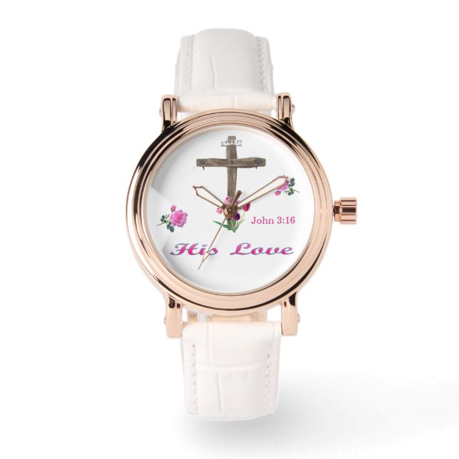 John 3:16 horloge (Voorkant)