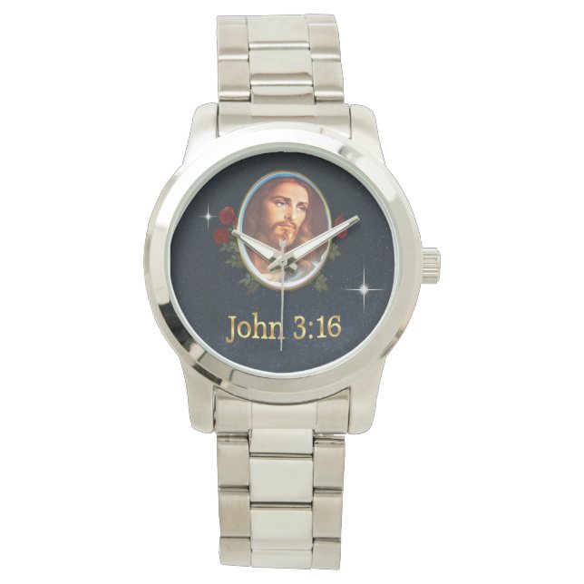 John 3:16 horloge (Voorkant)
