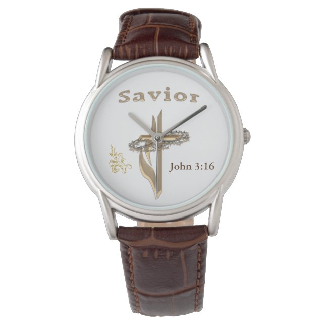 John 3:16 horloge (Voorkant)