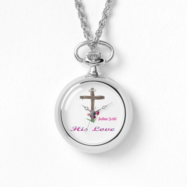 JOhn 3:16 Horloge (Voorkant)
