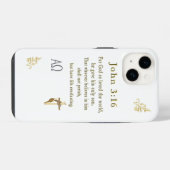 John 3:16 iPhone hoesje (Achterkant horizontaal)