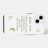 John 3:16 iPhone hoesje (Achterkant horizontaal)