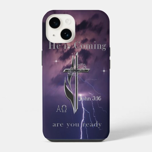 John 3:16 iPhone hoesje (Achterkant)