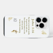 John 3:16 iPhone hoesje (Achterkant horizontaal)