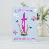 John 3:16 kaart (Staand voorkant)