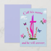 John 3:16 kaart (Voorkant / Achterkant)