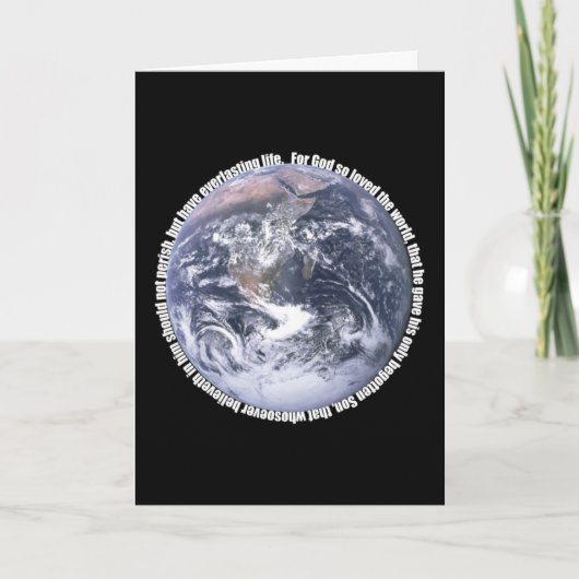 John 3:16 kaart (Voorkant)