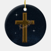 John 3:16 keramisch ornament (Achterkant)