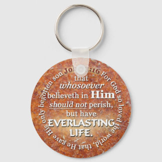 John 3:16 KJV Eversustainable Life Bible Verse Quo Sleutelhanger