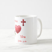 John 3:16 koffiemok (Voorkant rechts)