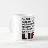 JOHN 3:16 KOFFIEMOK (Voorkant links)
