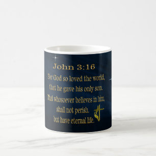 John 3:16 koffieslijm magische mok