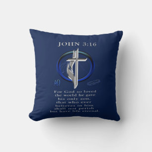 John 3:16 kussen