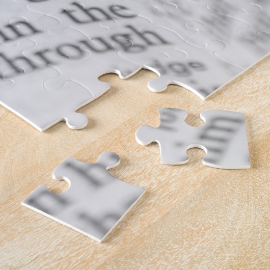 John 3:16 legpuzzel (Zijkant)