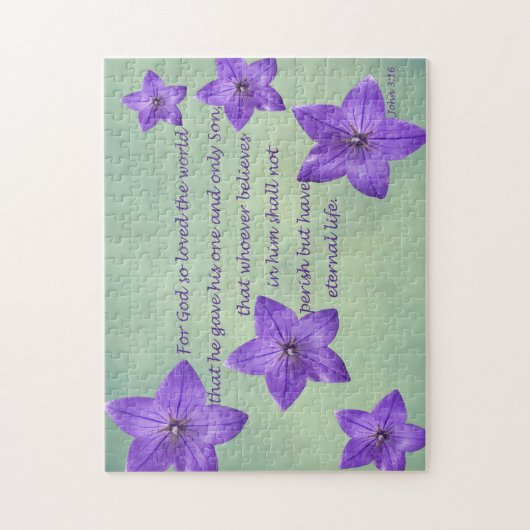 John 3:16 legpuzzel (Verticaal)