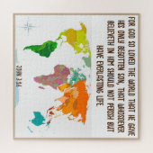 John 3:16 legpuzzel (Horizontaal)