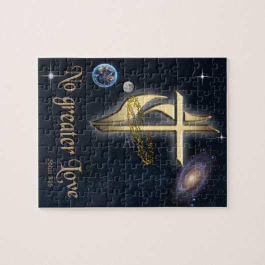 John 3:16 legpuzzel (Horizontaal)
