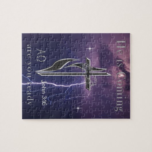 John 3:16 legpuzzel (Horizontaal)