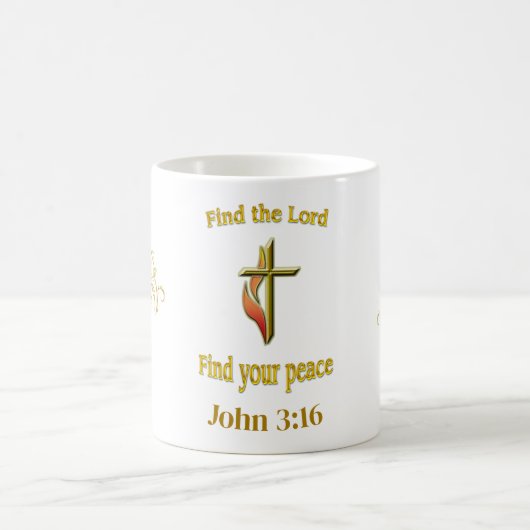 John 3:16 magische mok (Center)