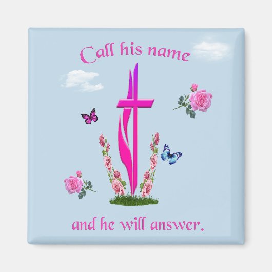 John 3:16 magneet (Voorkant)
