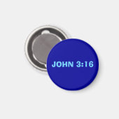 JOHN 3:16 MAGNEET (Voorkant / Achterkant)