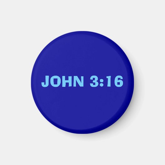 JOHN 3:16 MAGNEET (Voorkant)