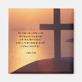 JOHN 3:16 MAGNEET (Voorkant)