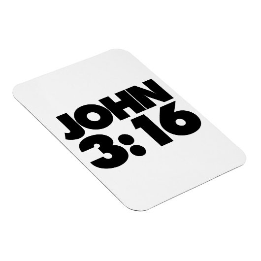 John 3:16 magneet (Rechterzijde)